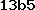 13b5